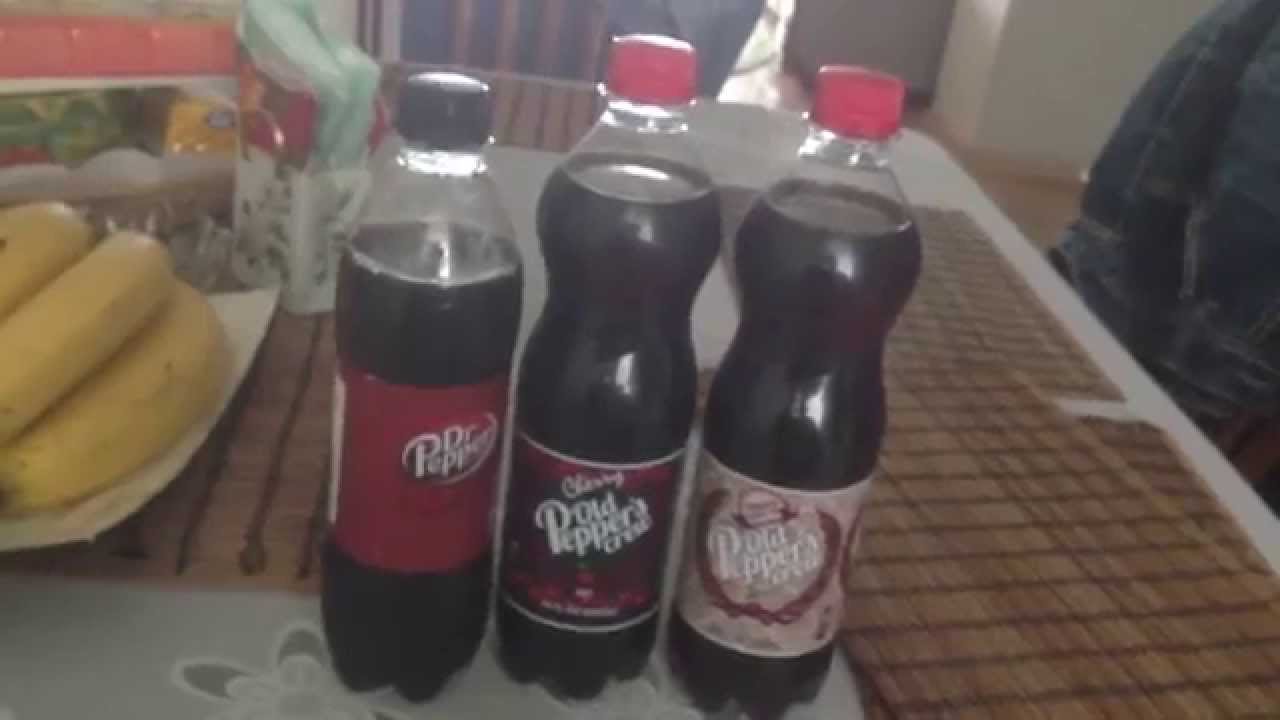 3 вида DrPepper + Old Pepper's Crew