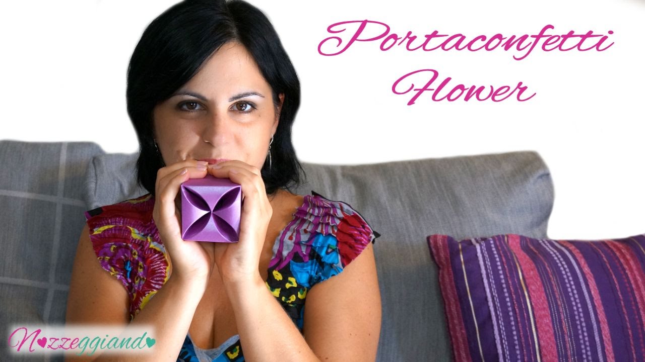 Portaconfetti fai da te Flower | Tutorial Matrimonio Nozzeggiando