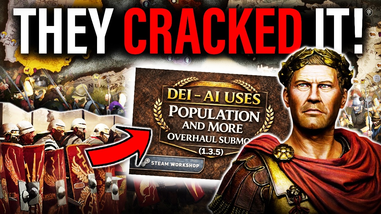 Моддеры наконец-то разблокировали искусственный интеллект в Rome 2 Total War!