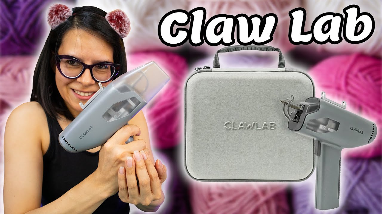 Se puede aprender tufting con el kit de ClawLab H1 en 4 días