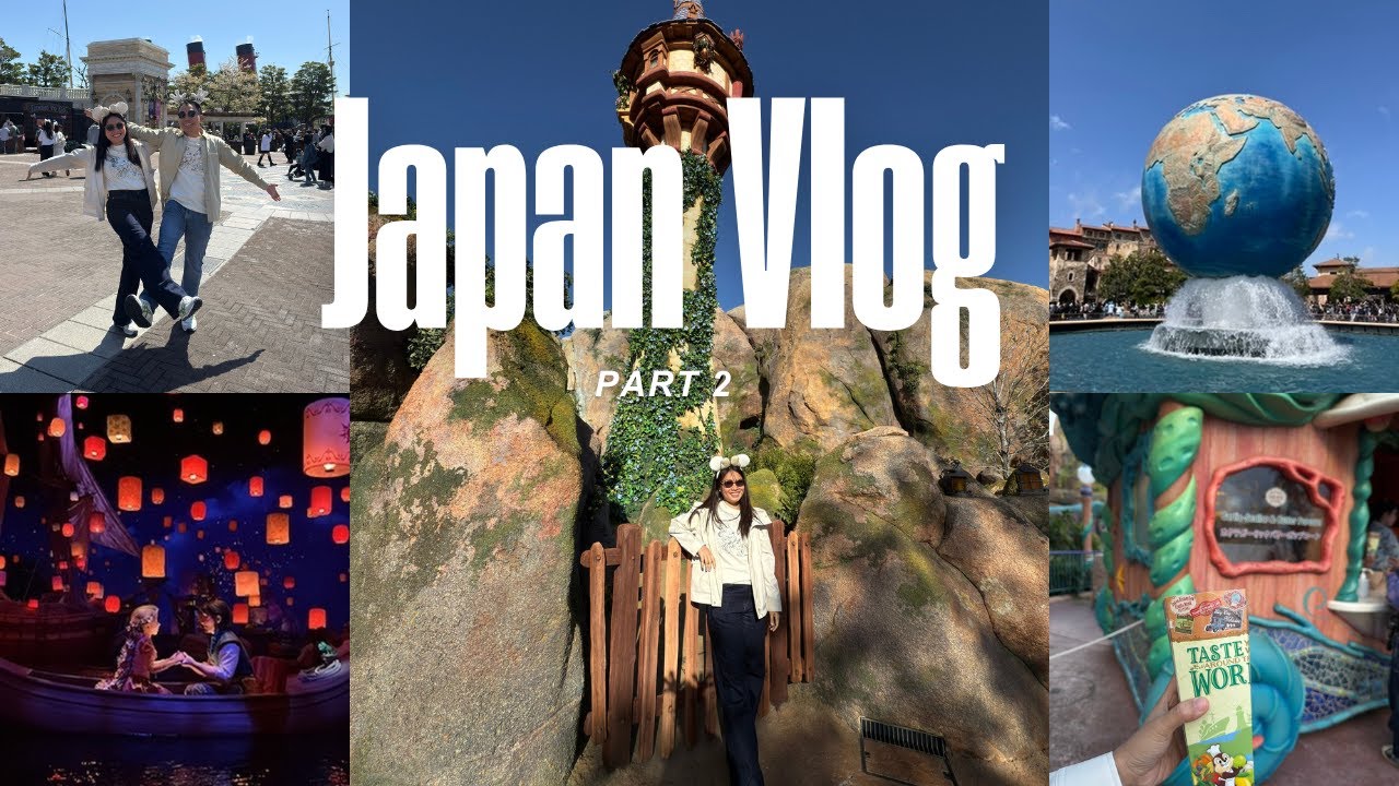 Japan Vlog Part 2: Our Adventures at Tokyo DisneySea | Exploring Fantasy Springs | syndayvlogs 🇯🇵