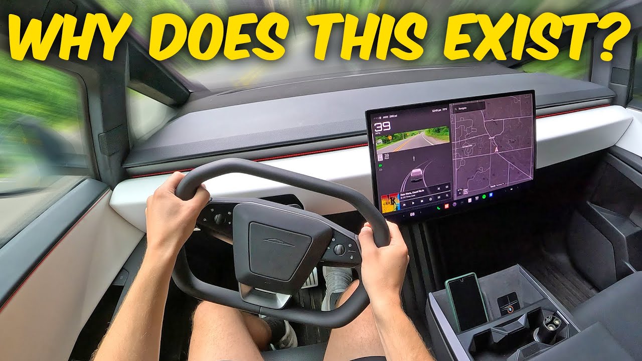 My Experience With The Tesla Cybertruck | First Time Driving An EV | POV Impressions