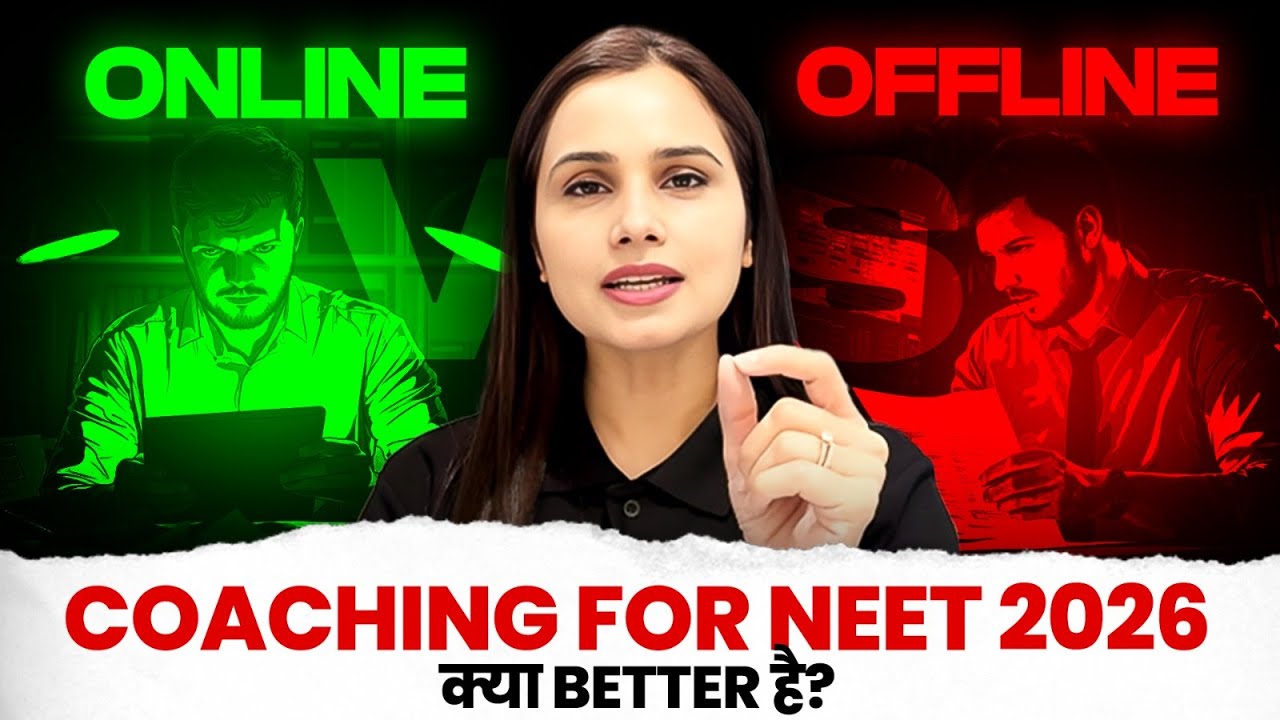 Online vs Offline Coaching For NEET 2026 | Honest Opinion | Dr Gargi Singh | Vidya NEET Adda247