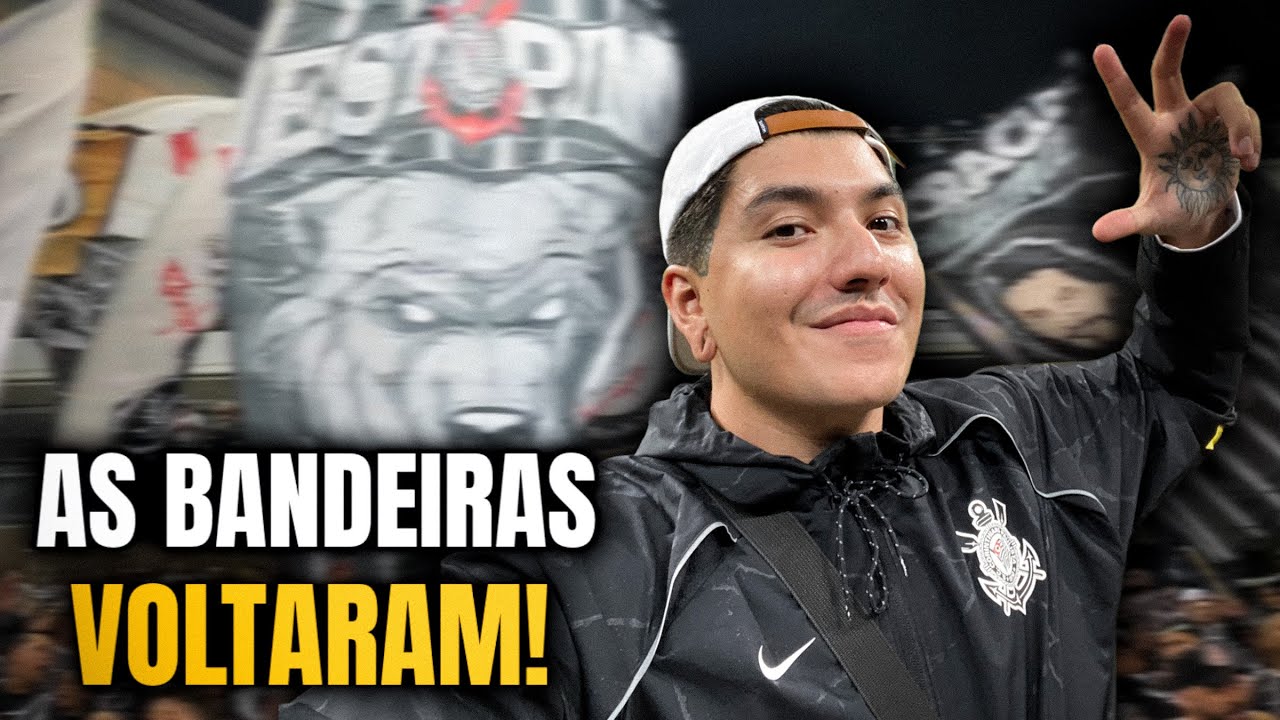 AS BANDEIRAS ESTÃO DE VOLTA!!! CORINTHIANS 2 X 0 CUIABÁ
