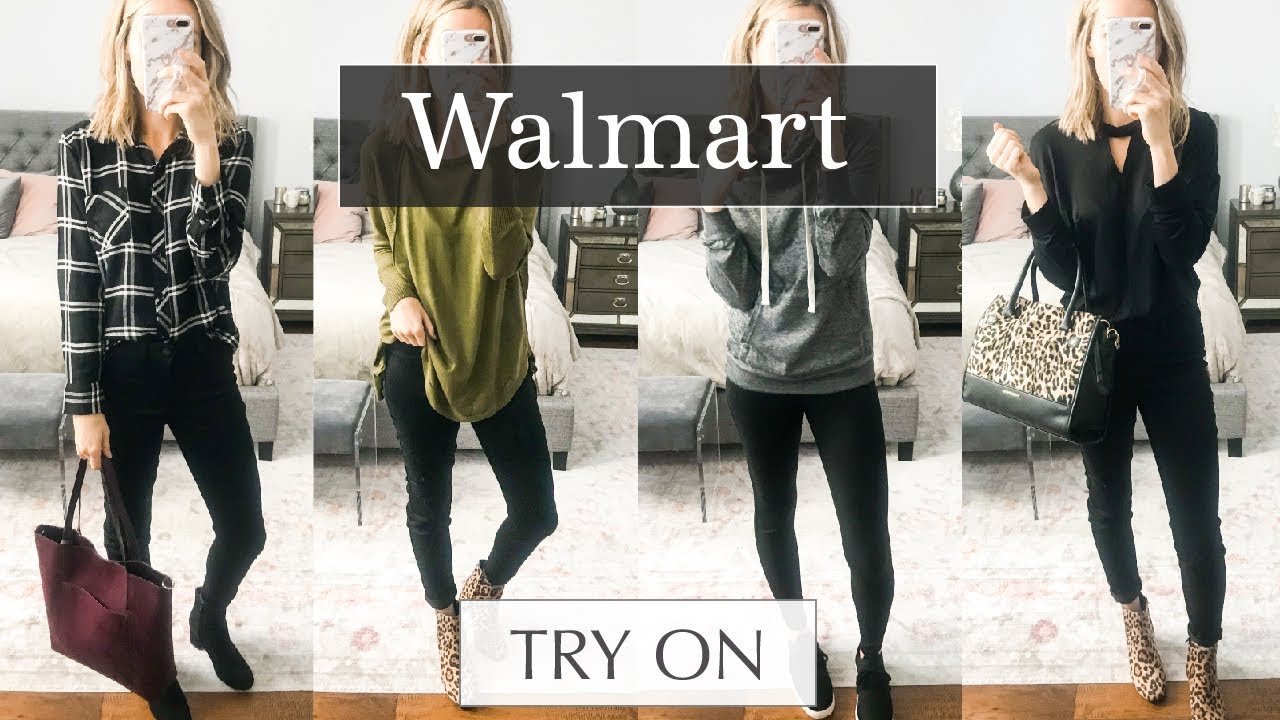 Huge Walmart Try On Haul: October 2018 Fall Outfits