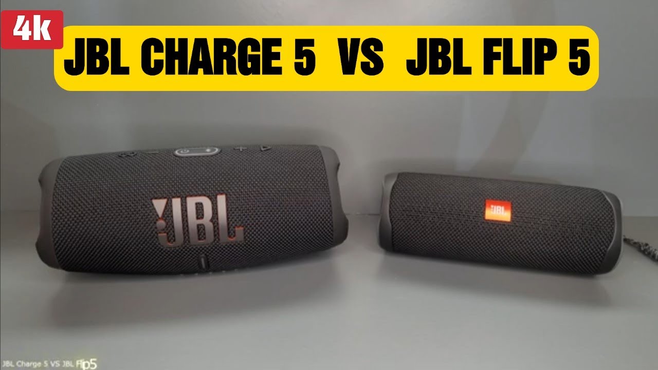 JBL Charge 5 VS Flip 5 Bluetooth Speaker Review (Available in 4K)