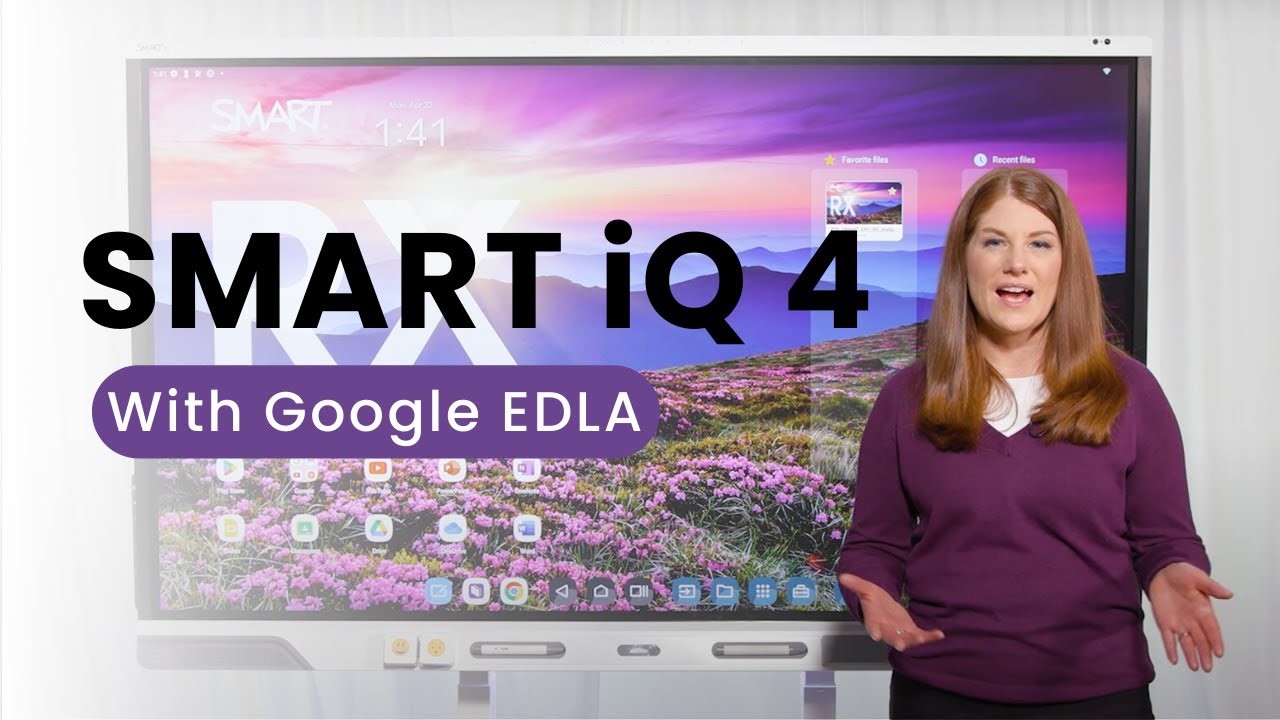 The best SMART Boards now come equipped with iQ 4 and Google EDLA