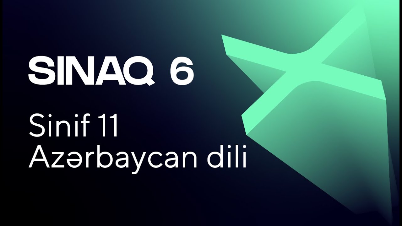 Azərbaycan dili 11-ci sinif   Güvən Sınaq 6 Buraxılış fənləri üzrə