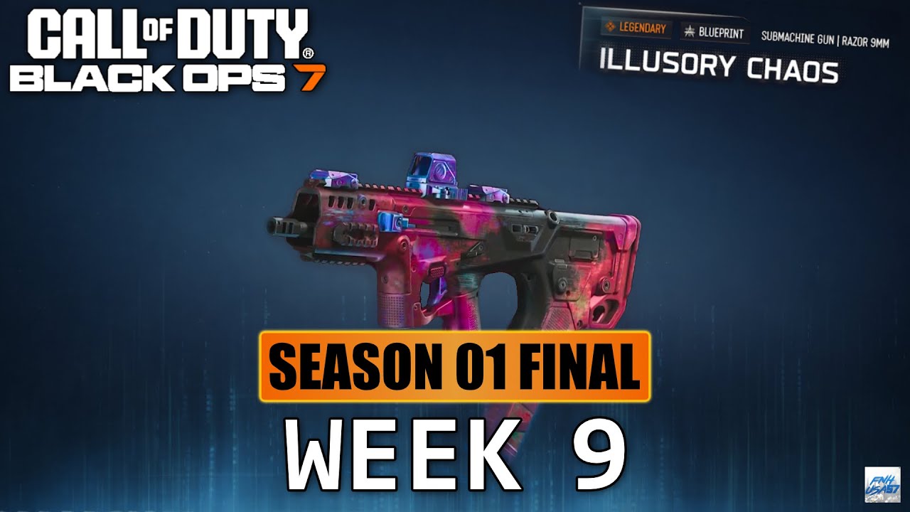 Unlock the ILLUSORY CHAOS Blueprint & CORAL STREAKS Camo Easily! Season One Week 9 Challenge Guide