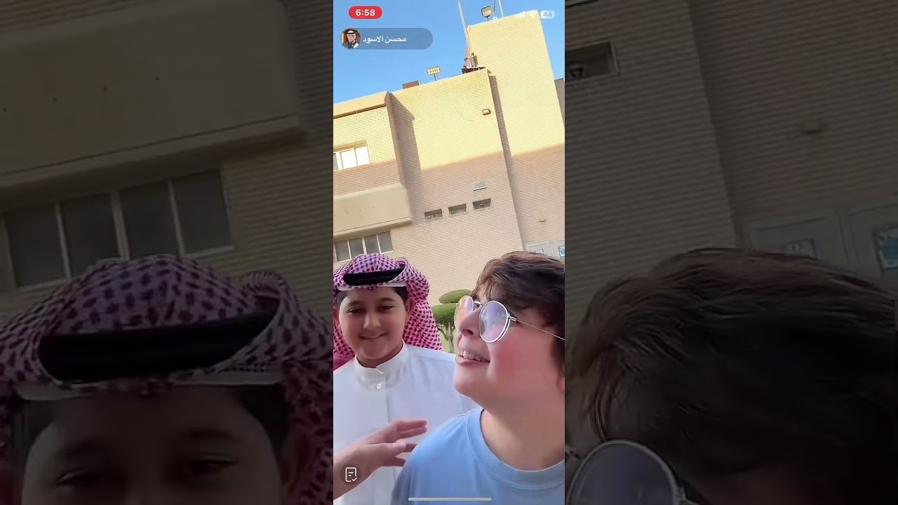 لايف محسن الاسود ( كواليس ماسك اوف )
