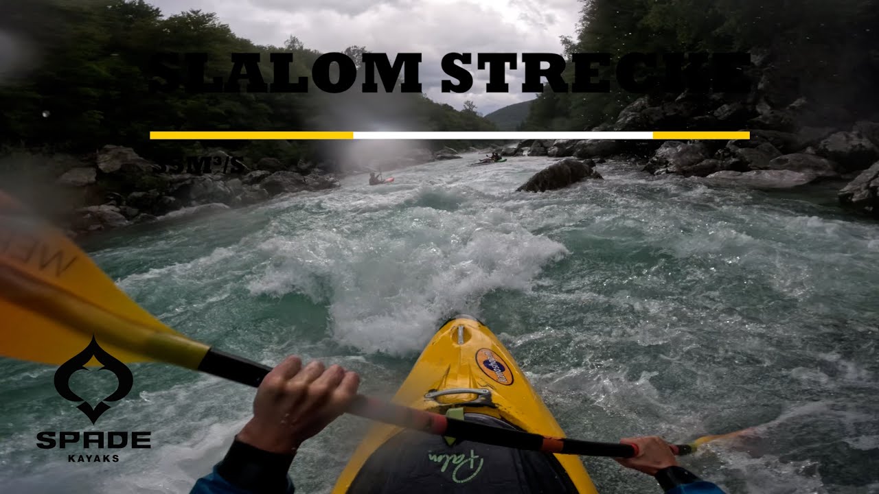 First time on the slalom strecke | Soča | Spade Kayaks Joker