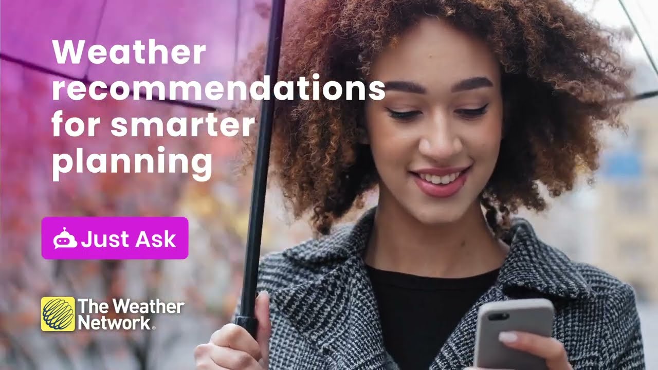 Weather recommendations for smarter planning. Just Ask! Weather Reimagined.