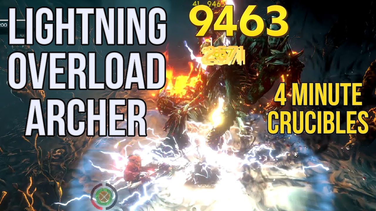 Lightning Overload Archer Build - No Rest For The Wicked