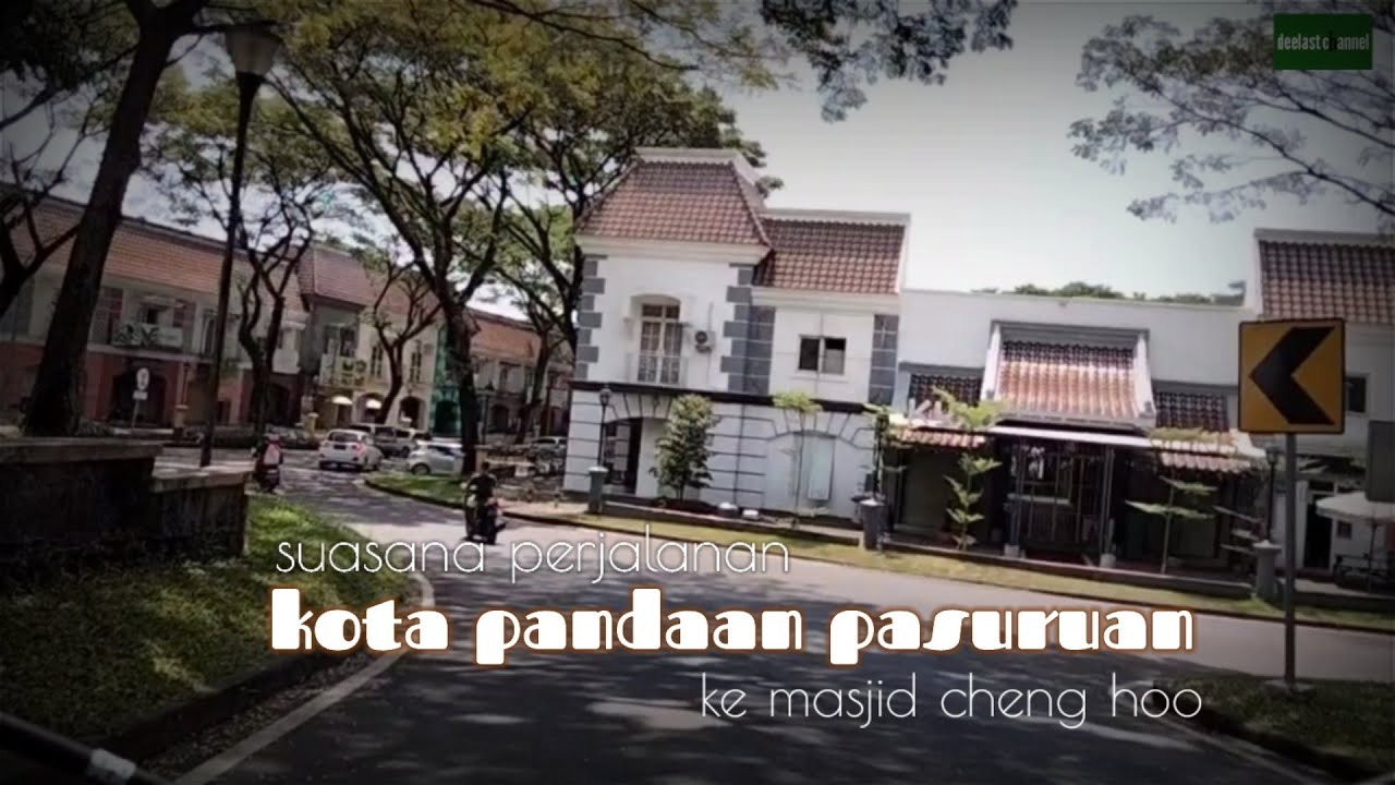 KOTA PANDAAN PASURUAN 🔴 suasana perjalanan pandaan menuju masjid cheng hoo