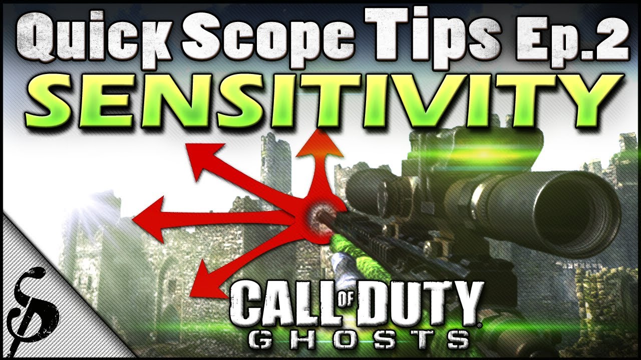 Call of Duty Ghosts Quick Scope Tips - Ep2 - Best Sensitivity for QuickScoping? How to Find the Best for YOU & Improve Your Aim & Accuracy