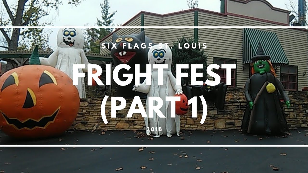 Six Flags St. Louis: Fright Fest 2018 (Part 1)