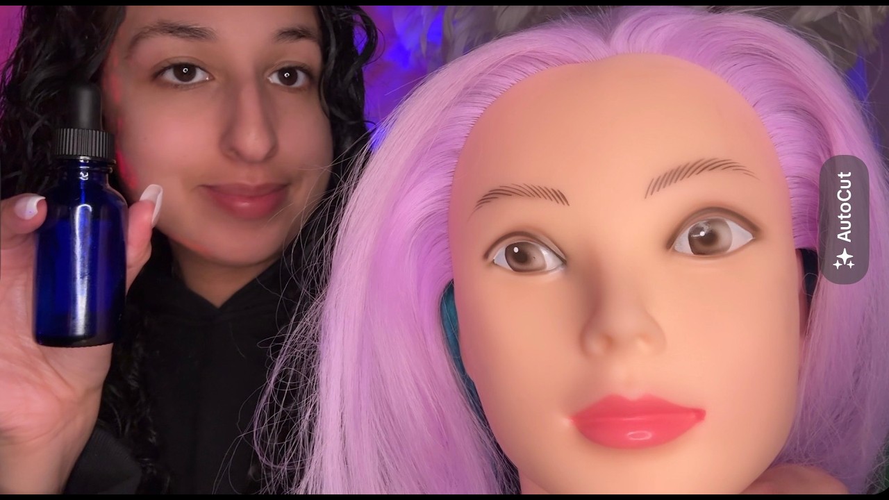 POV: Relaxing Scalp Oil Treatment on a Very Chatty Client 🤫💆🏽‍♀️