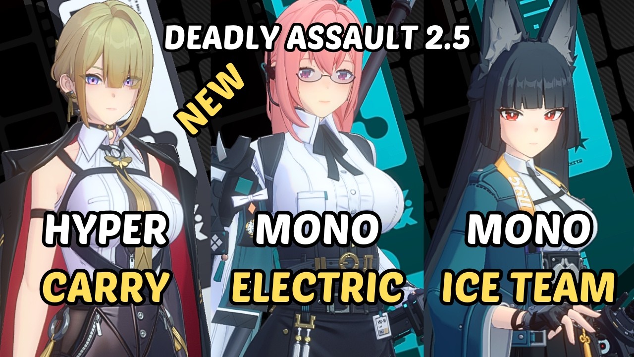NEW Deadly Assault ZZZ Evelyn Dialyn Team x M0 Yanagi x Miyabi Lycaon Soukaku Zenless Zone Zero 2.6