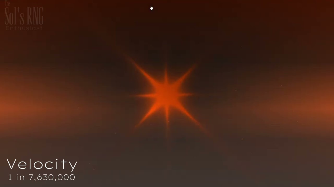 Velocity Theme | Sol's RNG | High Velocity by APM Official