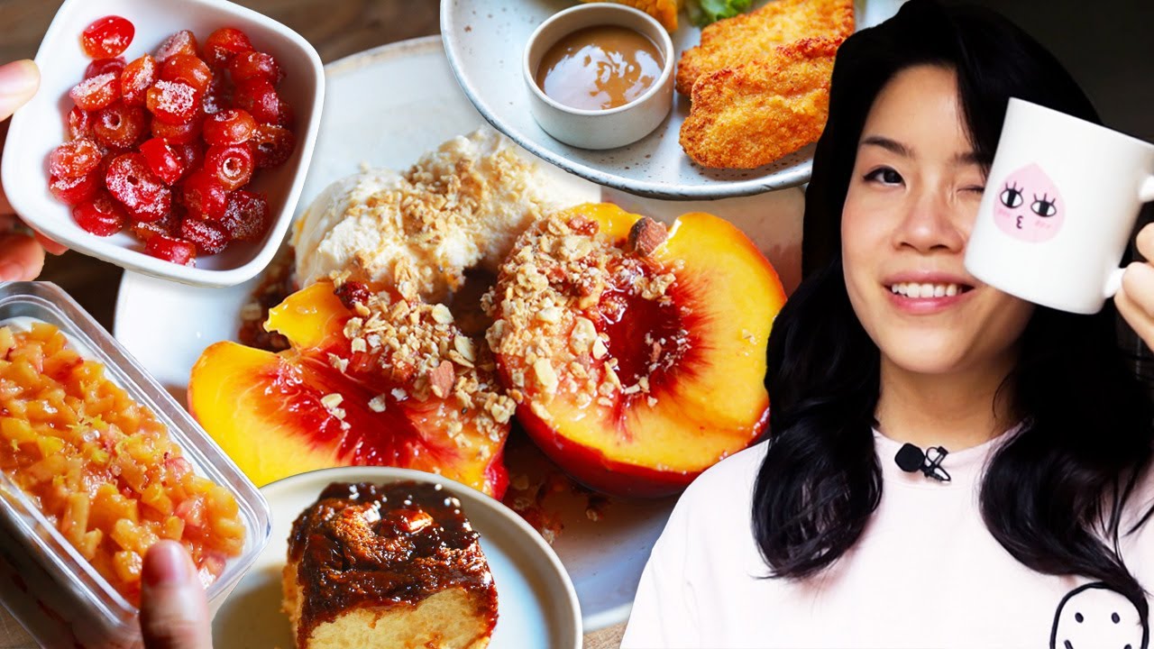 9 Best Peach Recipes I Made in My Peach Frenzy