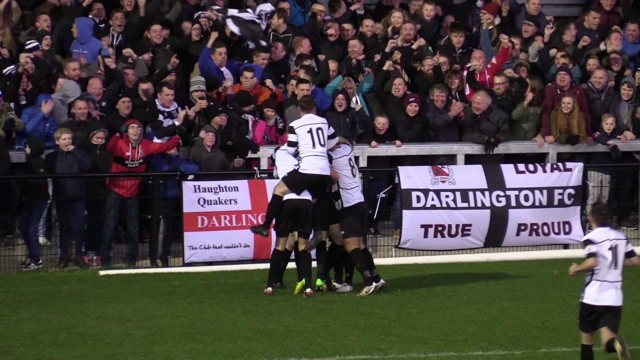 Goals: Darlington v Halifax Town