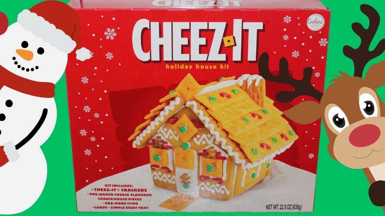 Cheez-It Holiday House Kit Assembly
