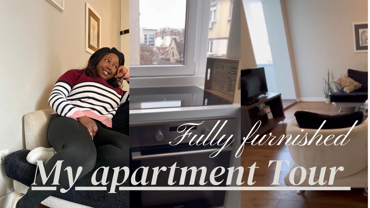 My dream apartment tour | fully furnished |studio|Serbia|