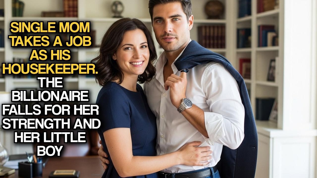 Single Mom Takes a Job as His Housekeeper. The Billionaire Falls for Her Strength and Her Little Boy