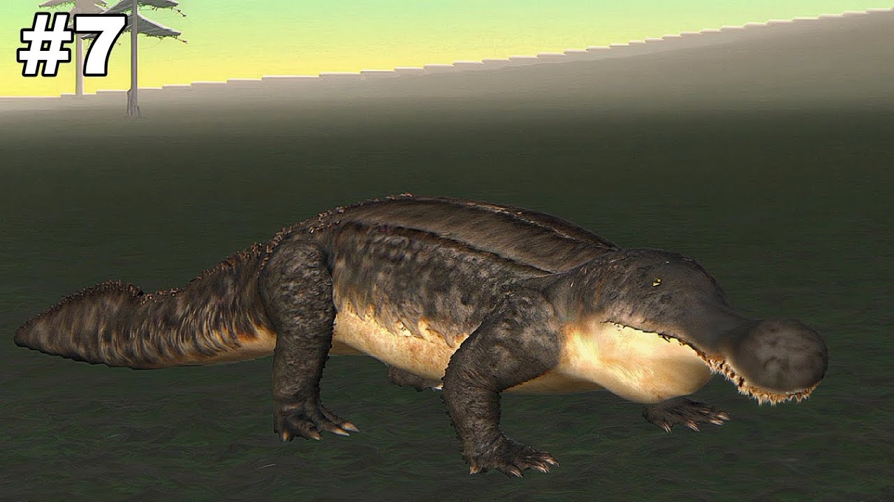 Life of a sarcosuchus - The Battle for the River| Pangea primal age