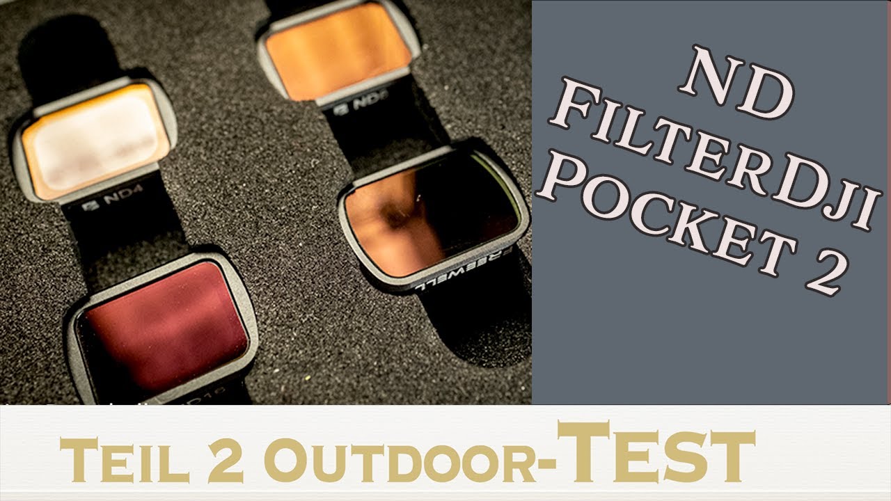 ND Filter für den DJI Pocket 2- Praxistest - Freewell - Skyreat - Review in Deutsch- Teil 2