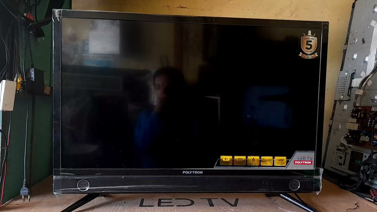 Cara memperbaiki tv led polytron PLD32D9505 mati total #tv #polytron #tvled