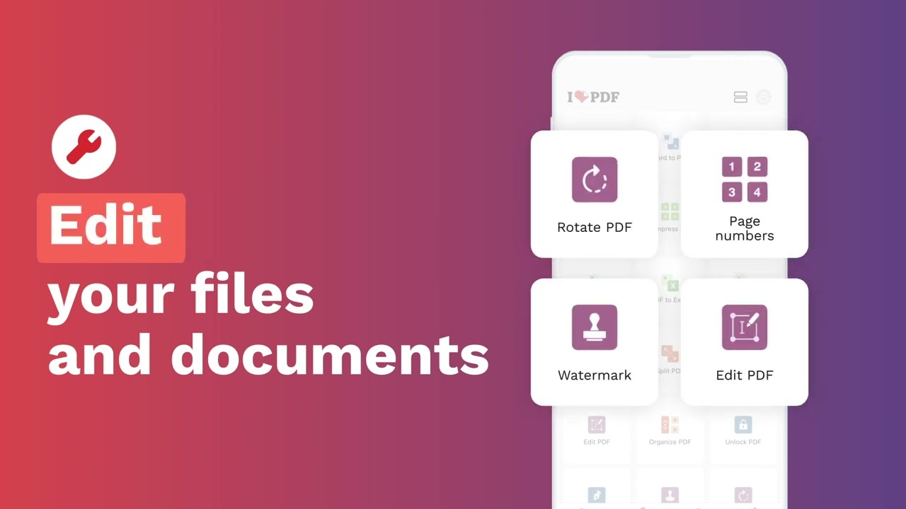 iLovePDF - PDF Editor & Scan