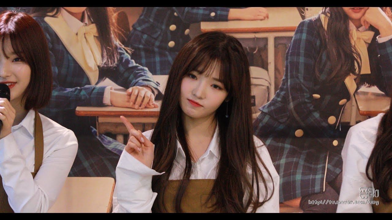 180324 프로미스나인(fromis_9) 노지선 직캠 - Be With You (달콤커피 프롬이 카페)