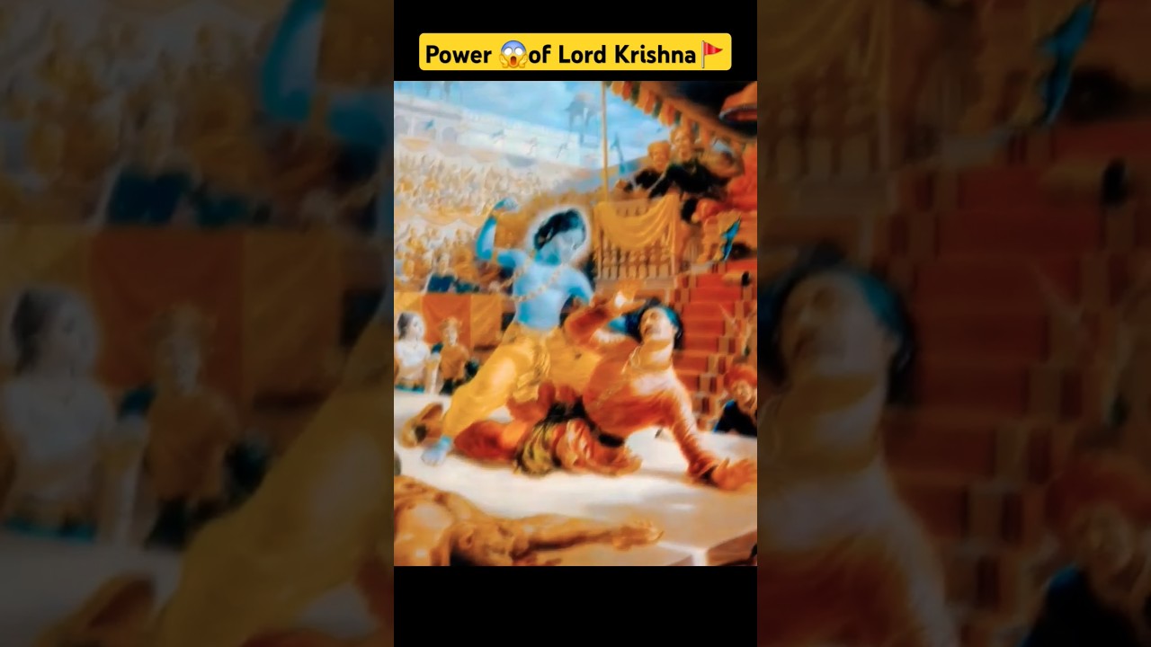 🥀The Insane Powers of Lord Krishna💫 #shorts #hindu #sanatan