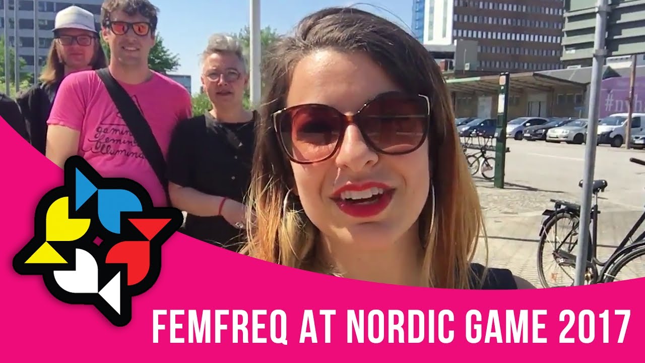 Anita at the Nordic Games Conference 2017
