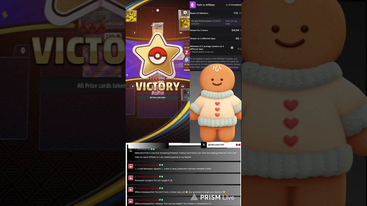 First time playing Pokemon TCG Live!