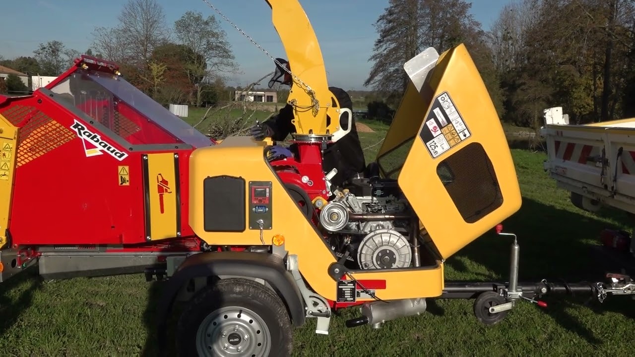 RABAUD : Broyeur de branches VEGETOR 160 M moins de 750 kg