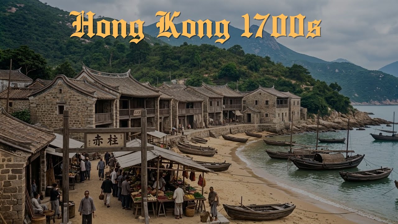 Hong Kong in the 1700s (AI Reconstruction)