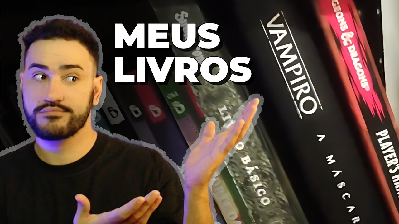 TOUR PELA MINHA COLEÇÃO DE RPG
