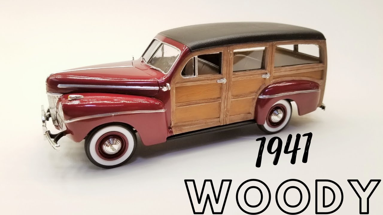 1941 Ford Woody by AMT 1:25 Scale  PT:2