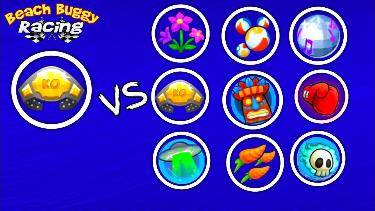El zipo Ability Vs All Bosses Abilities Battle | Beach Buggy Racing | Boss Gameplay 2022