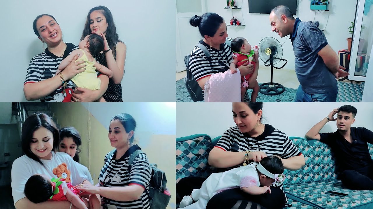 يوم مريم صرت ام لا بيبي يوم كامل 🤱🤱