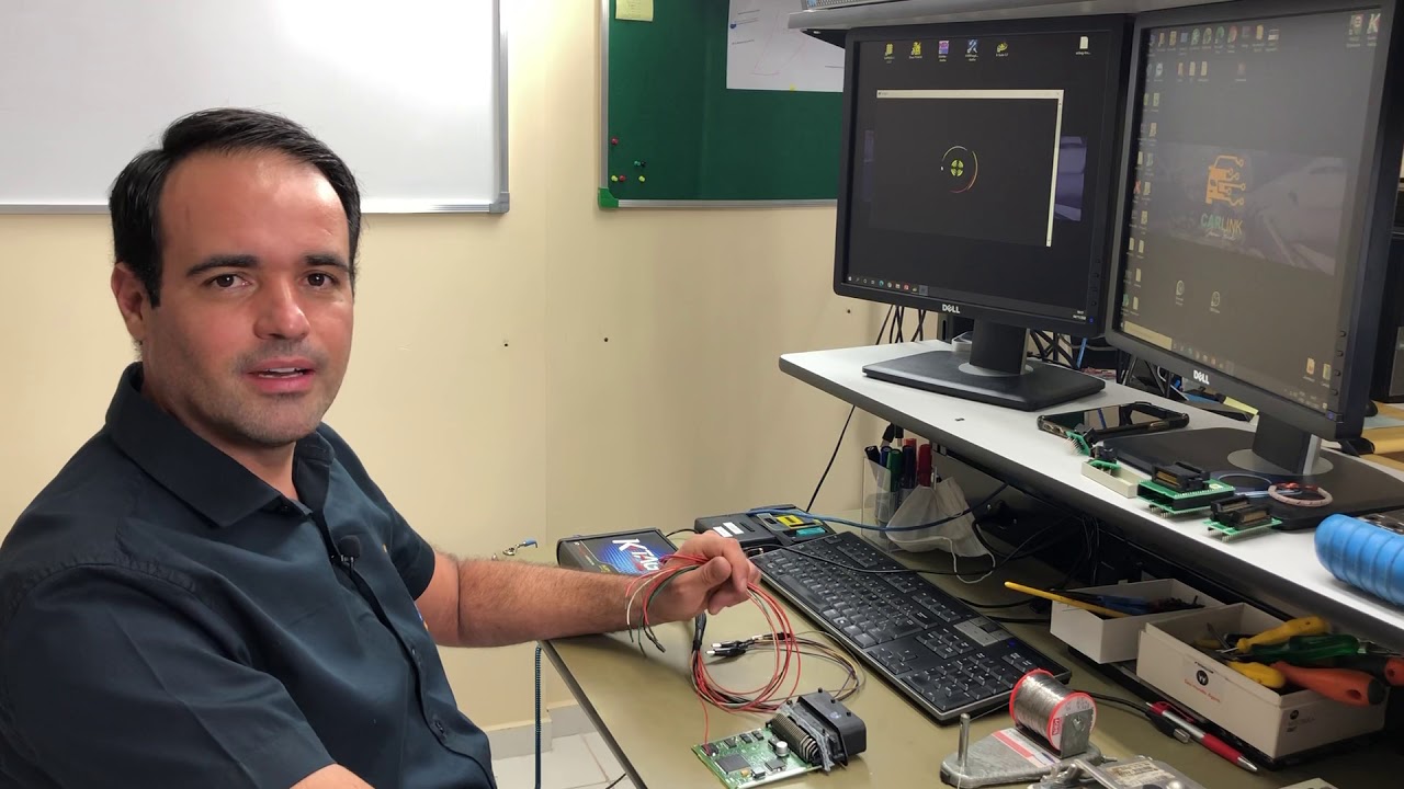 Leitura do modulo (ECU) do Hyundai HB20 com KTAG/Ksuite da Alientech