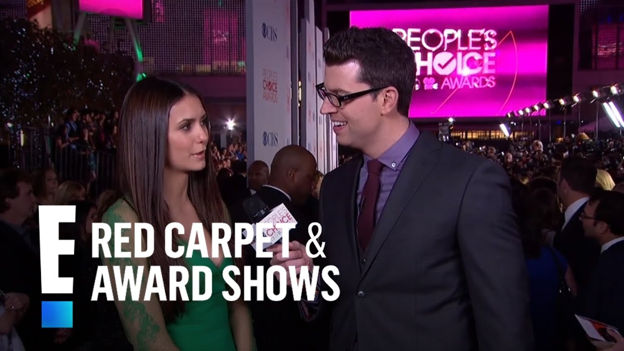 Nina Dobrev on the Red Carpet | E! People's Choice Awards