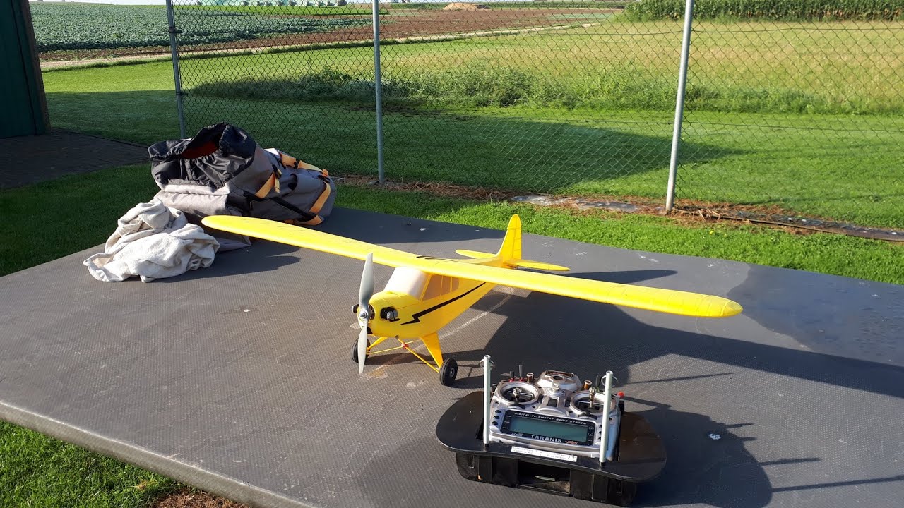 3D printed Piper J-3 Cub - Maiden Flight