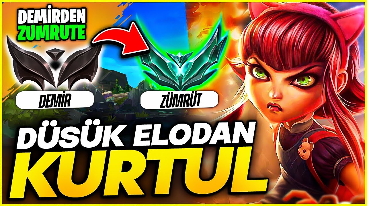 ANNIE İLE DÜŞÜK ELODAN NASIL KURTULURSUN GÖSTERİYORUM! (DEMİRDEN-ZÜMRÜTE ÖĞRETİCİ)