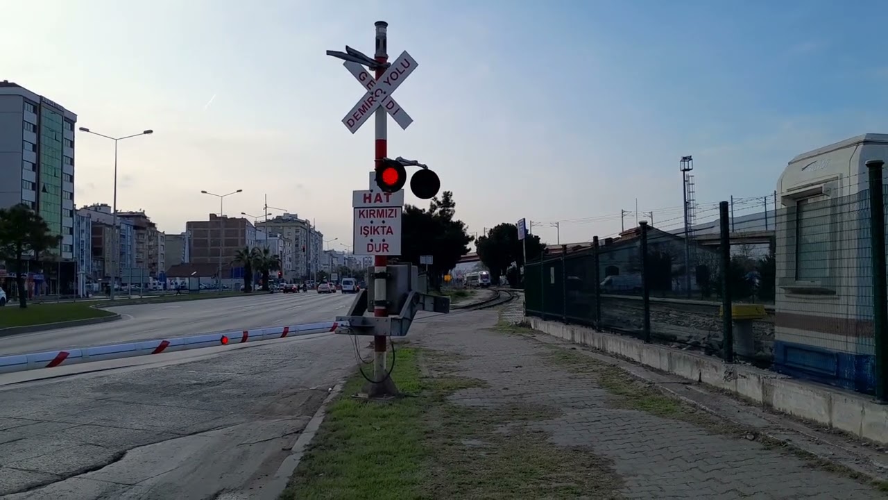 TCDD MT-15011-DM Samsun-Amasya Bölgesel Treni Samsun Gar'dan çıkış. Km: 0 + 850