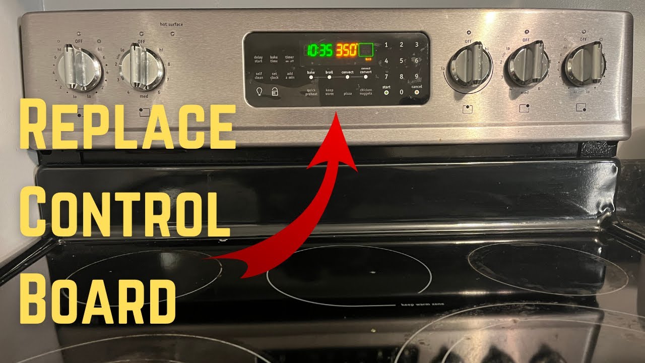 Frigidaire Oven Not Heating Up - How to Replace the Control Board