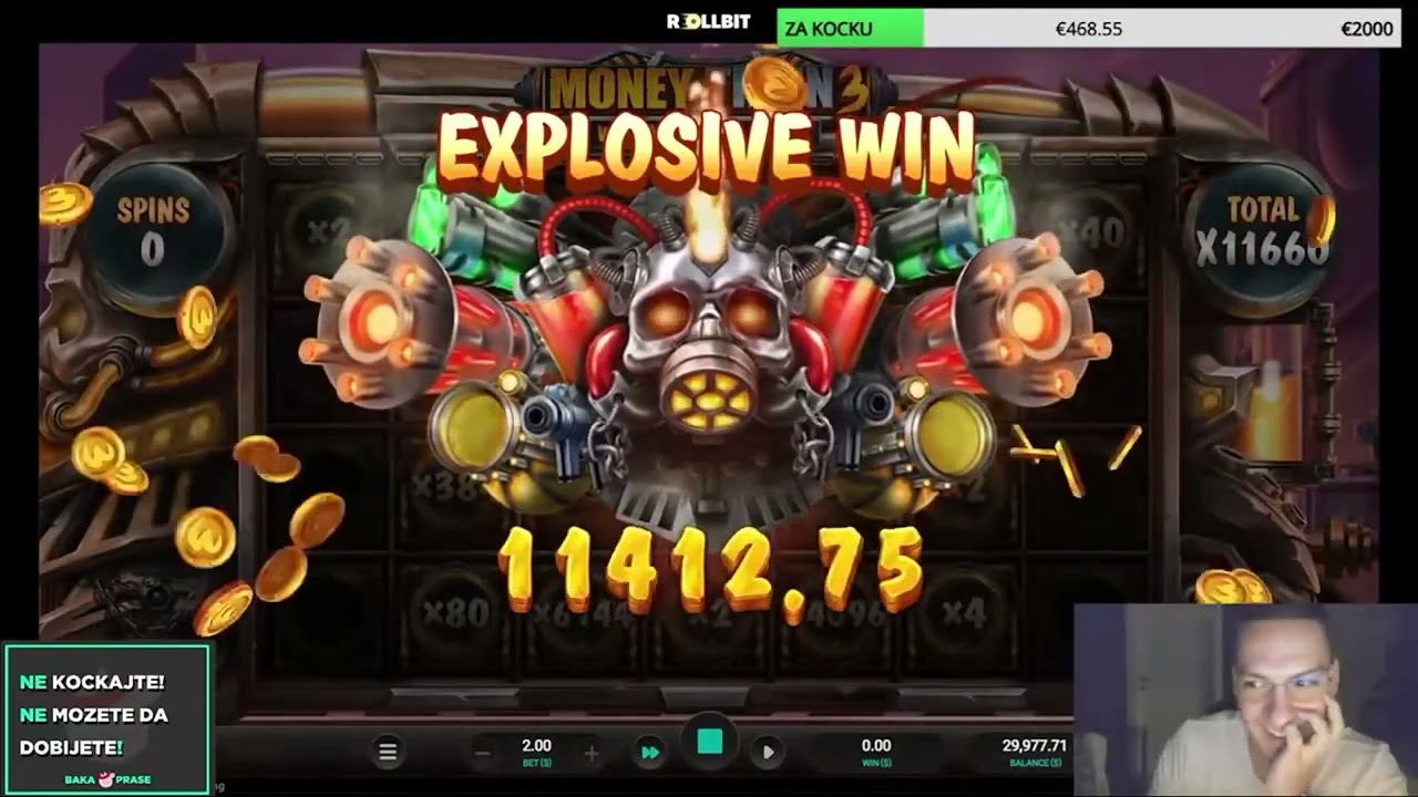 baka prase dobitak od 50k e (money train3)