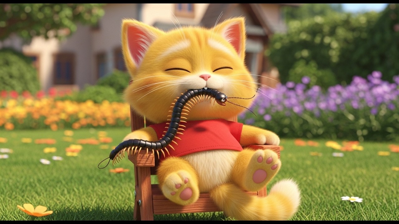 😸🪰 The Kitten Was Attacked by Insects While Sleeping! 🐱✨ AI Story